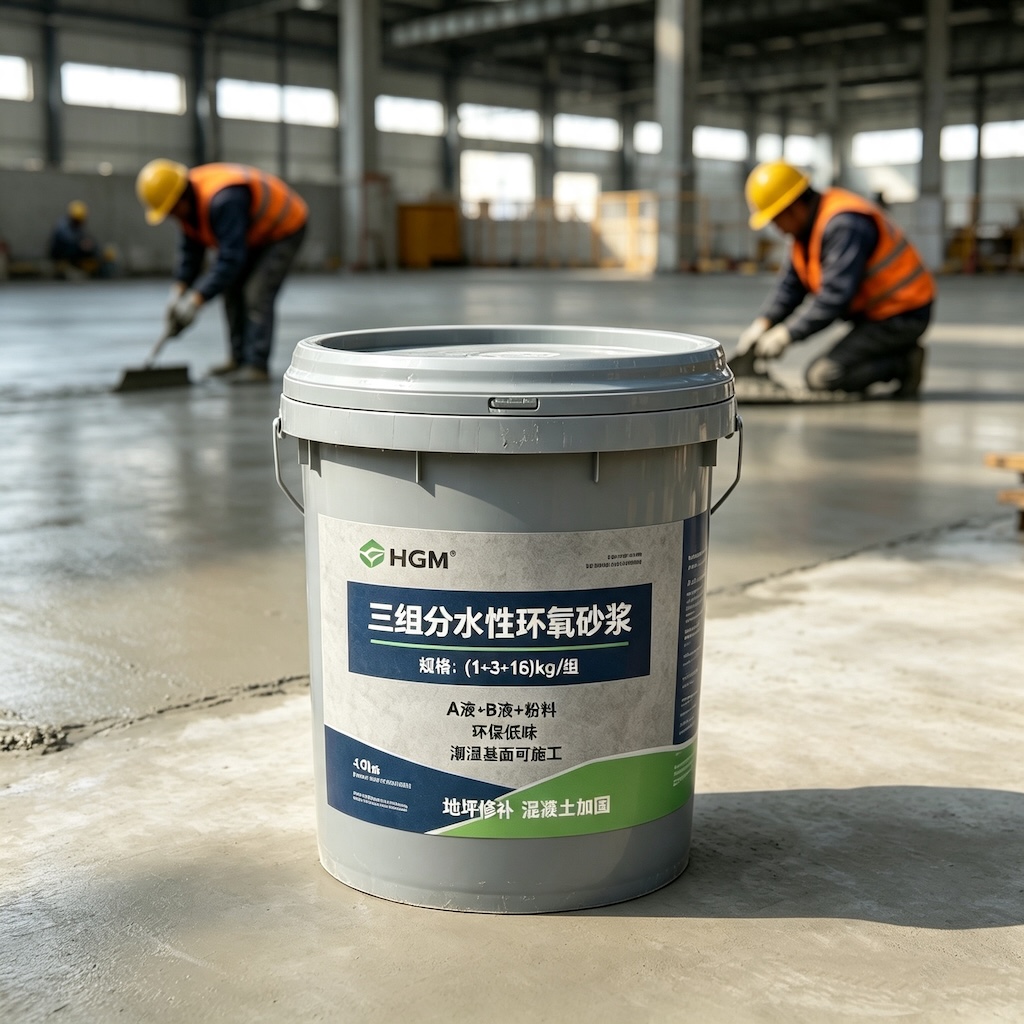利津三组份水性环氧砂浆